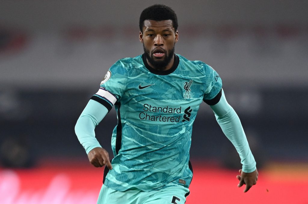 Wijnaldum Sheffield United v Liverpool - Premier League