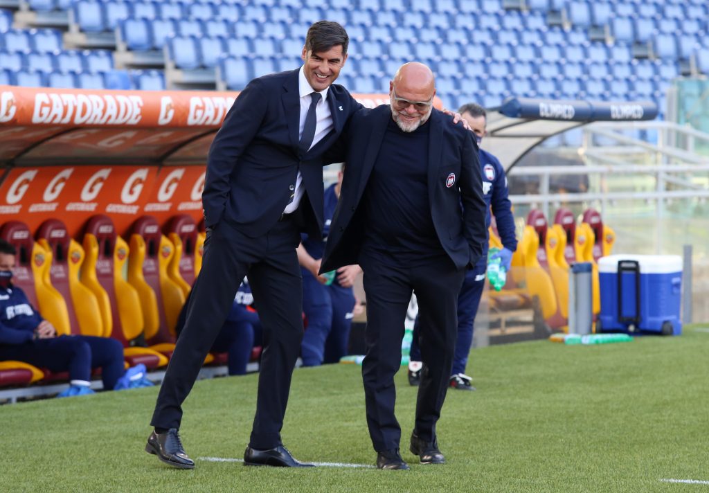 Fonseca Cosmi AS Roma  v FC Crotone - Serie A