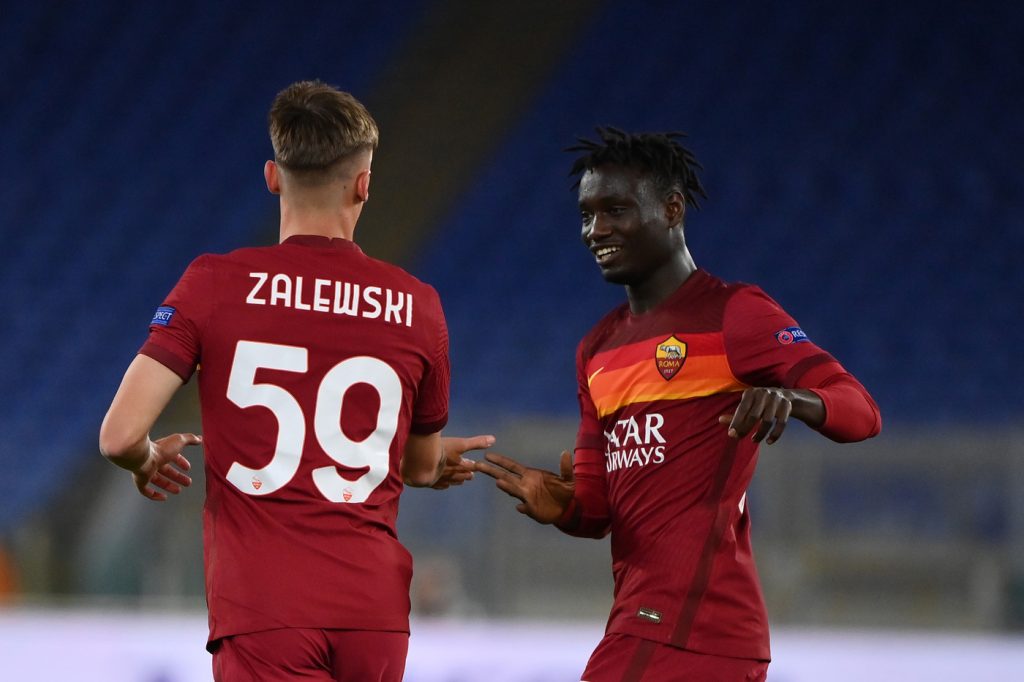 gol zalewski darboe Roma vs Manchester United - Europa League 2020/2021 Semifinale ritorno