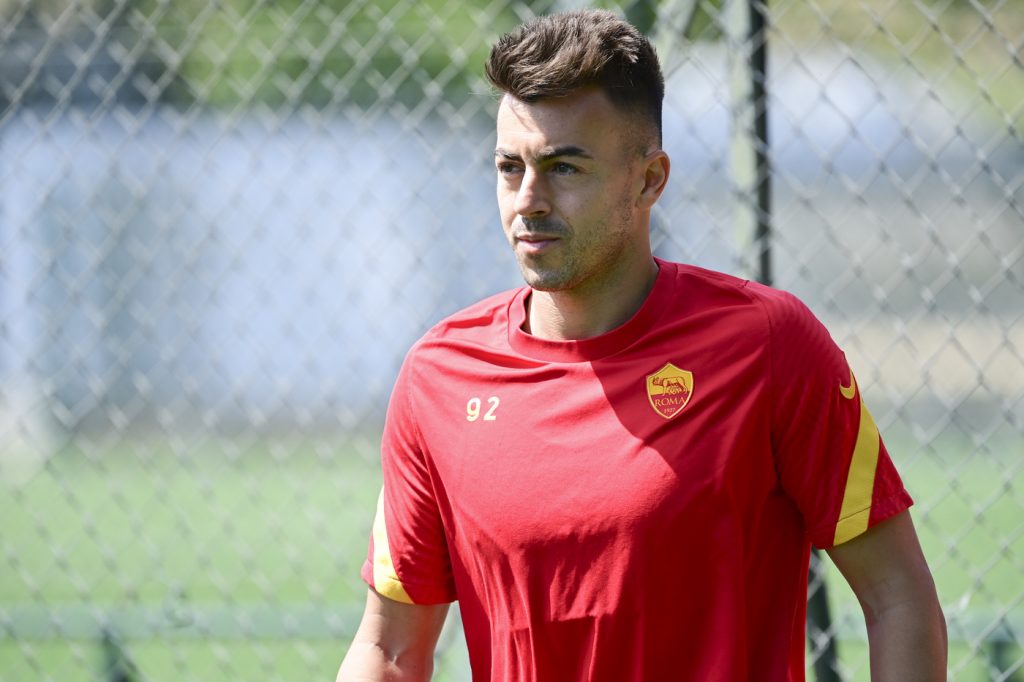 el shaarawy AS Roma, sessione di allenamento a Trigoria