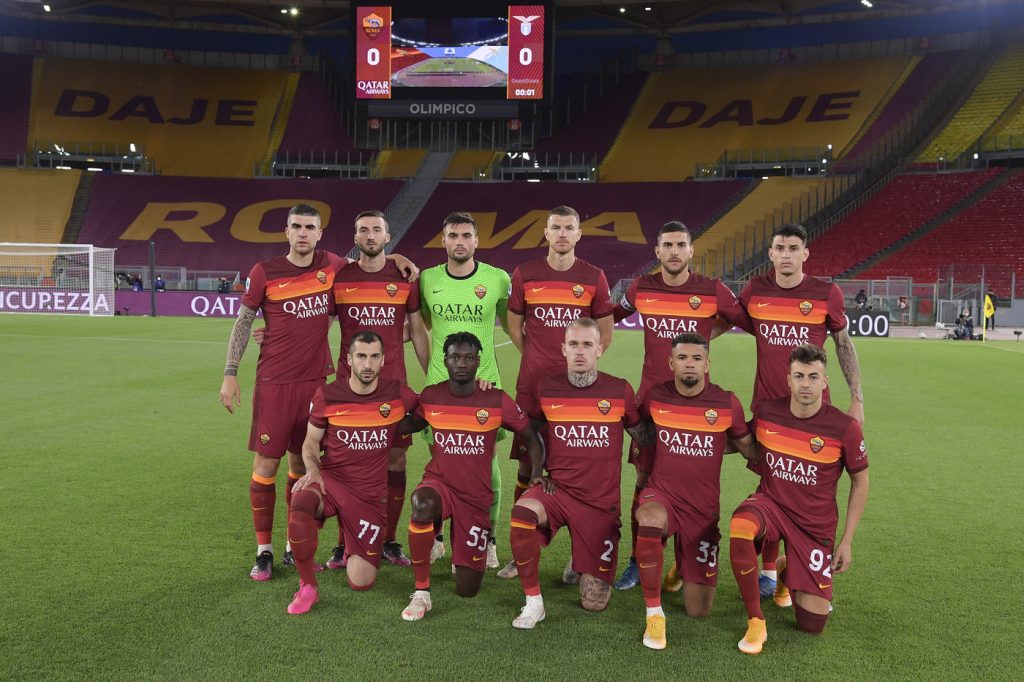 squadra Roma vs Lazio - Serie A TIM 2020/2021