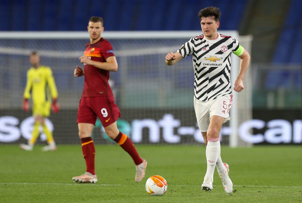 Maguire AS Roma v Manchester United - UEFA Europa League Semi Final: Leg Two