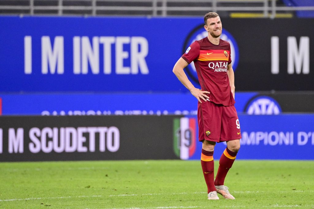 Dzeko Inter vs Roma - Serie A TIM 2020/2021