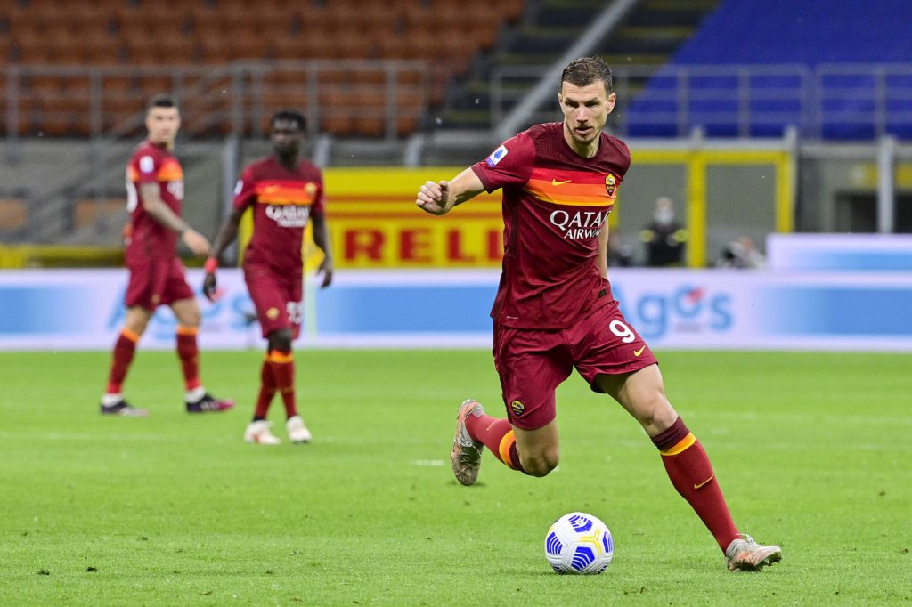 Dzeko Inter vs Roma - Serie A TIM 2020/2021