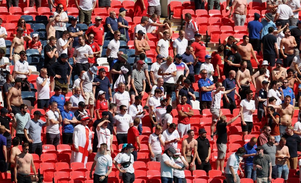 tifosi inghilterra wembley