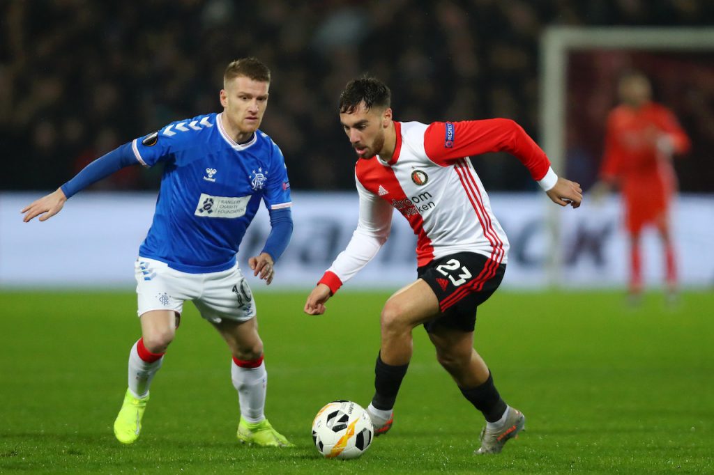 Kokcu Feyenoord v Rangers FC: Group G - UEFA Europa League