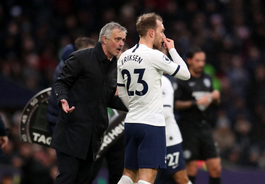 mourinho eriksen