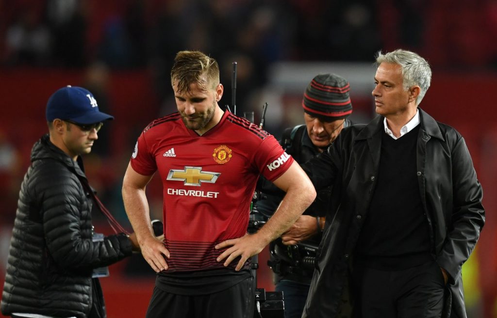 mourinho shaw manchester united