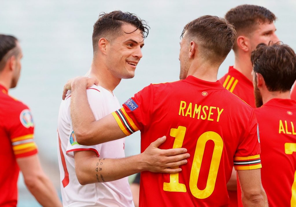 xhaka roma ramsey mourinho calciomercato