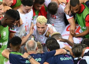 XHAKA COCA COLA RONALDO SVIZZERA FRANCIA