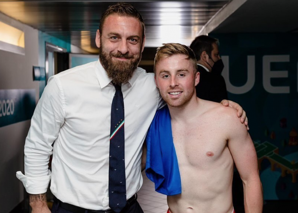 de rossi joe morrell italia galles