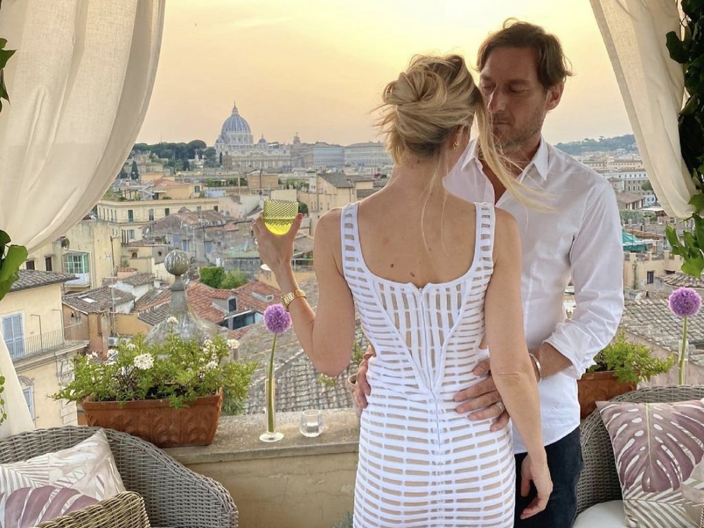 totti ilary anniversario
