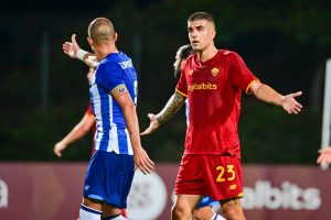 mancini FC Porto v AS Roma - Pre-Season Friendly