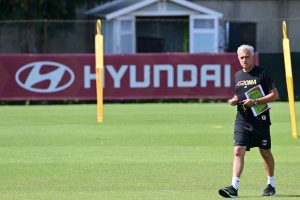 AS Roma Training Session mourinho