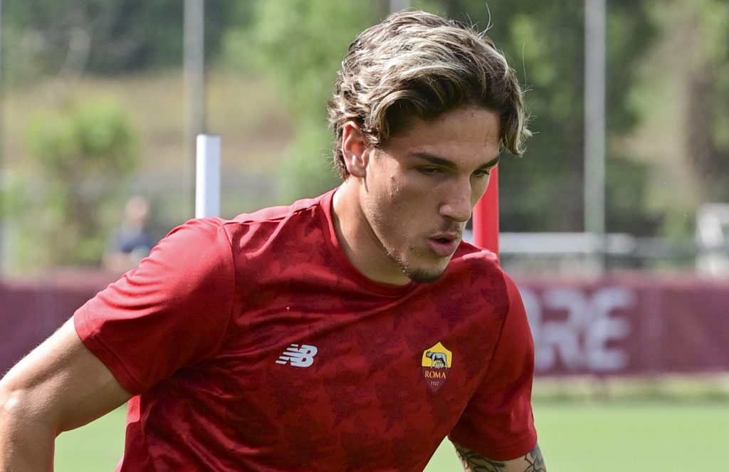Zaniolo AS Roma Training Session