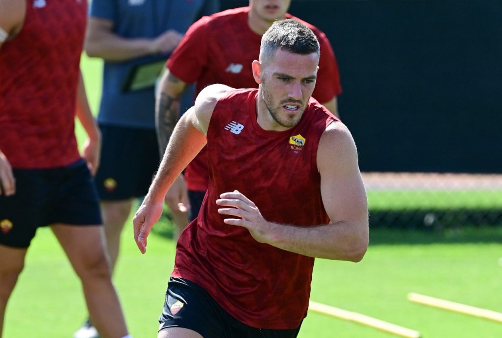 allenamento roma trigoria veretout