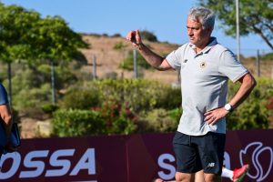 Mourinho  AS Roma Training Session