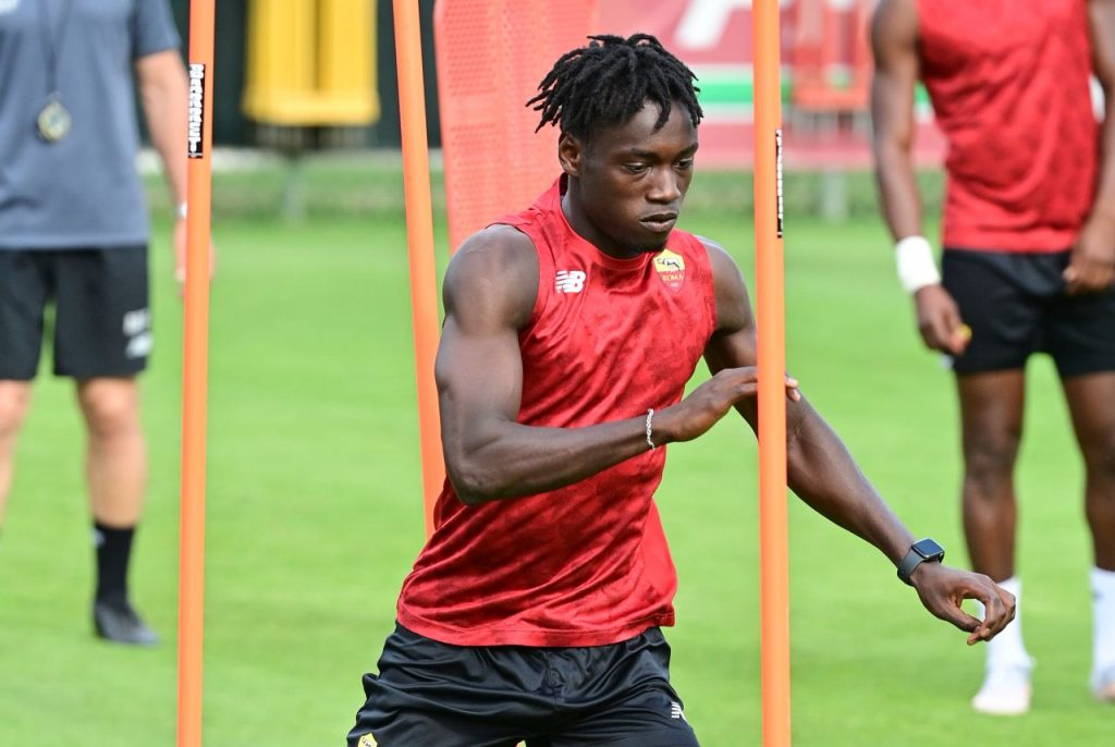allenamento roma trigoria darboe