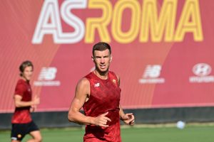 allenamento trigoria dzeko