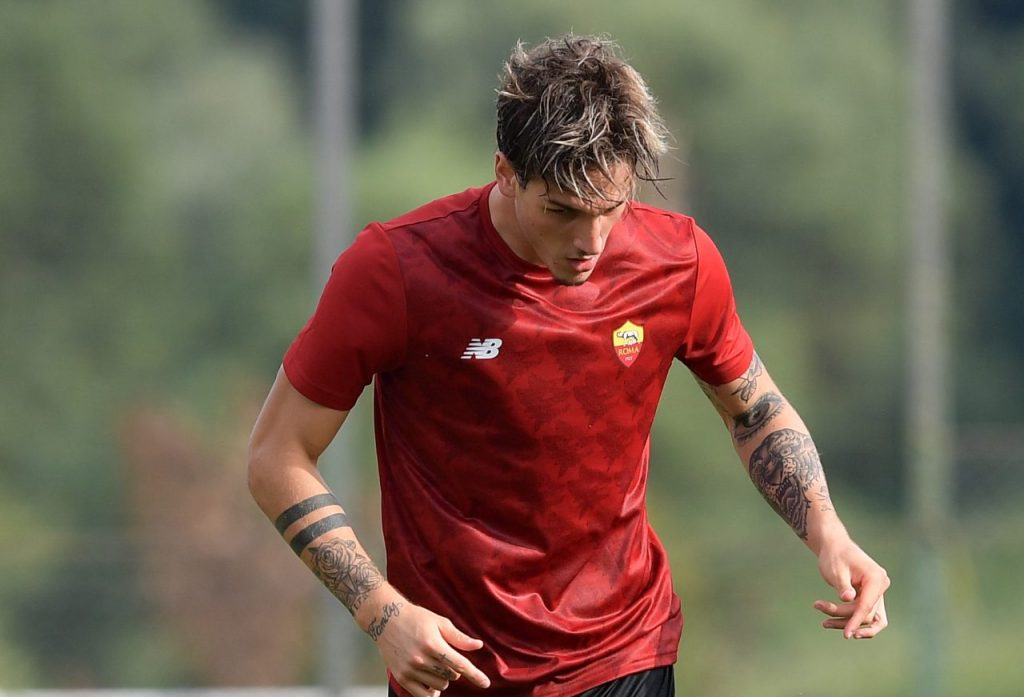 allenamento trigoria roma zaniolo(1)