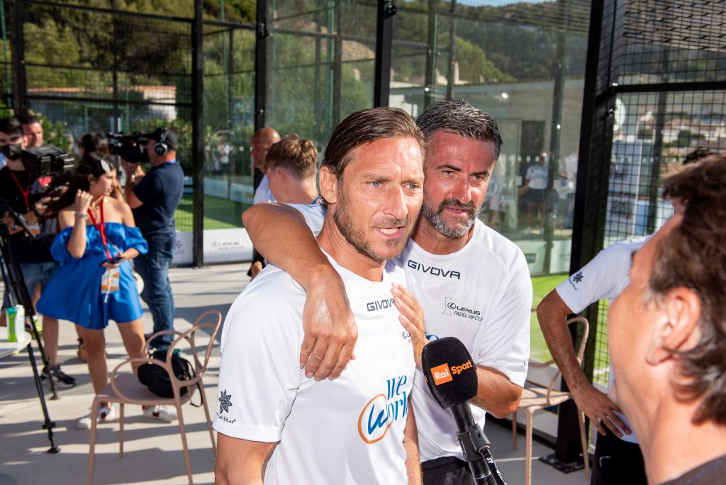 Lexus Padel 2021_Totti; Panucci