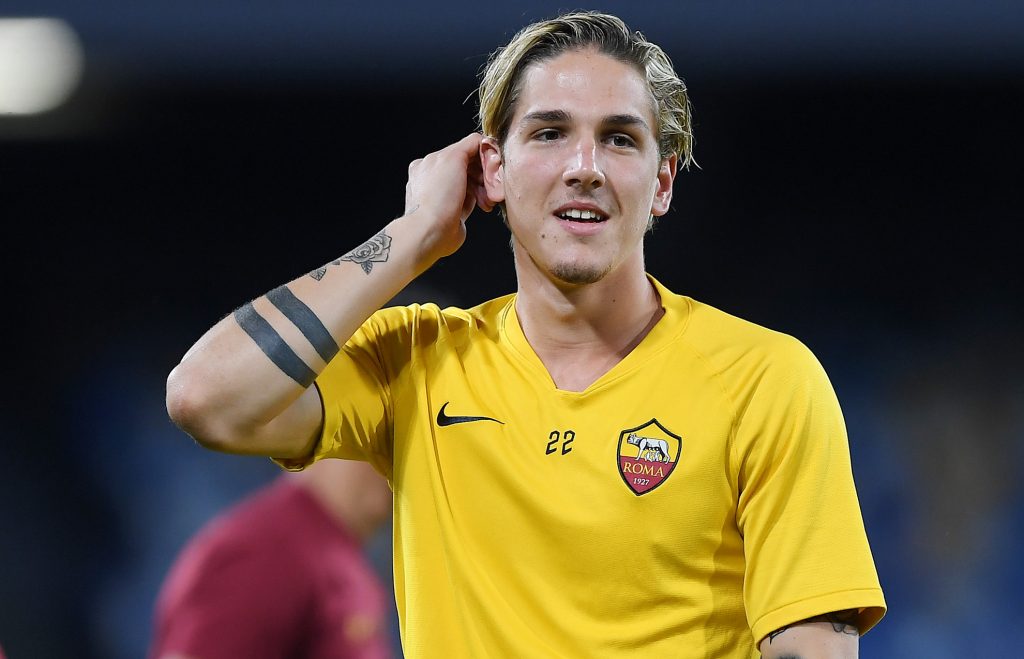 zaniolo SSC Napoli v AS Roma - Serie A