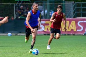 AS Roma Training Session pellegrini villar