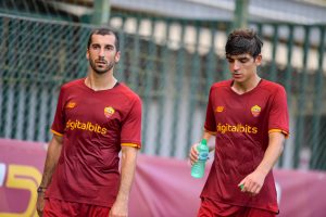 villar mkhitaryan AS Roma v Montecatini - Pre-Season Friendly