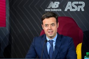 Trigoria presentazione Tiago Pinto