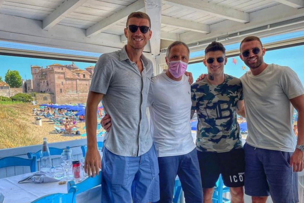 dzeko perotti mayoral