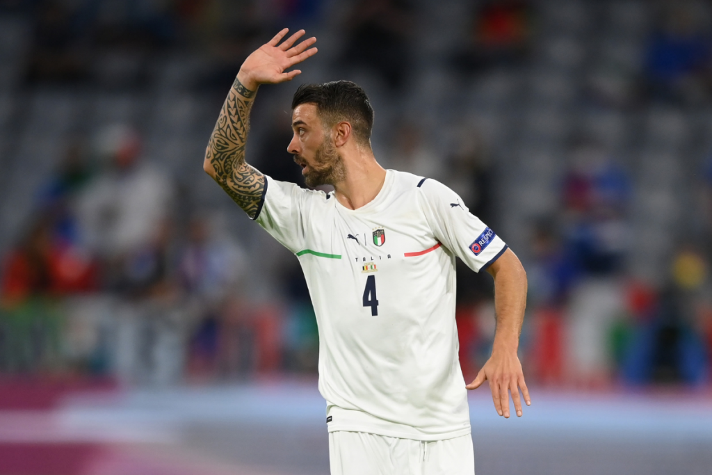 spinazzola italia belgio