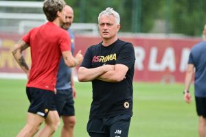 AS Roma Training Session mourinho