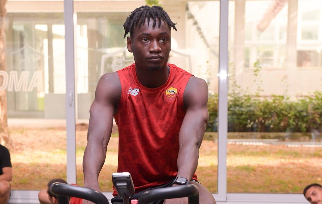 allenamento roma trigoria darboe