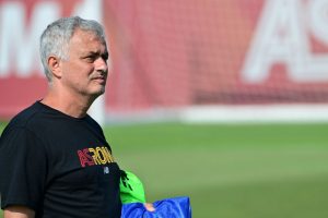 mourinho AS Roma Training Session