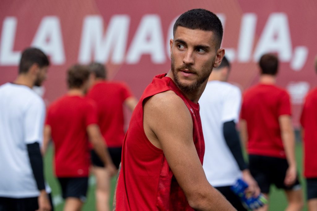 allenamento roma trigoria pellegrini