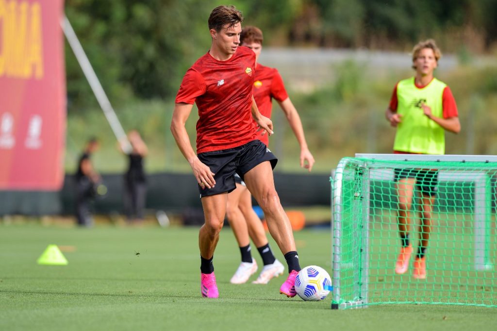allenamento trigoria roma calafiori