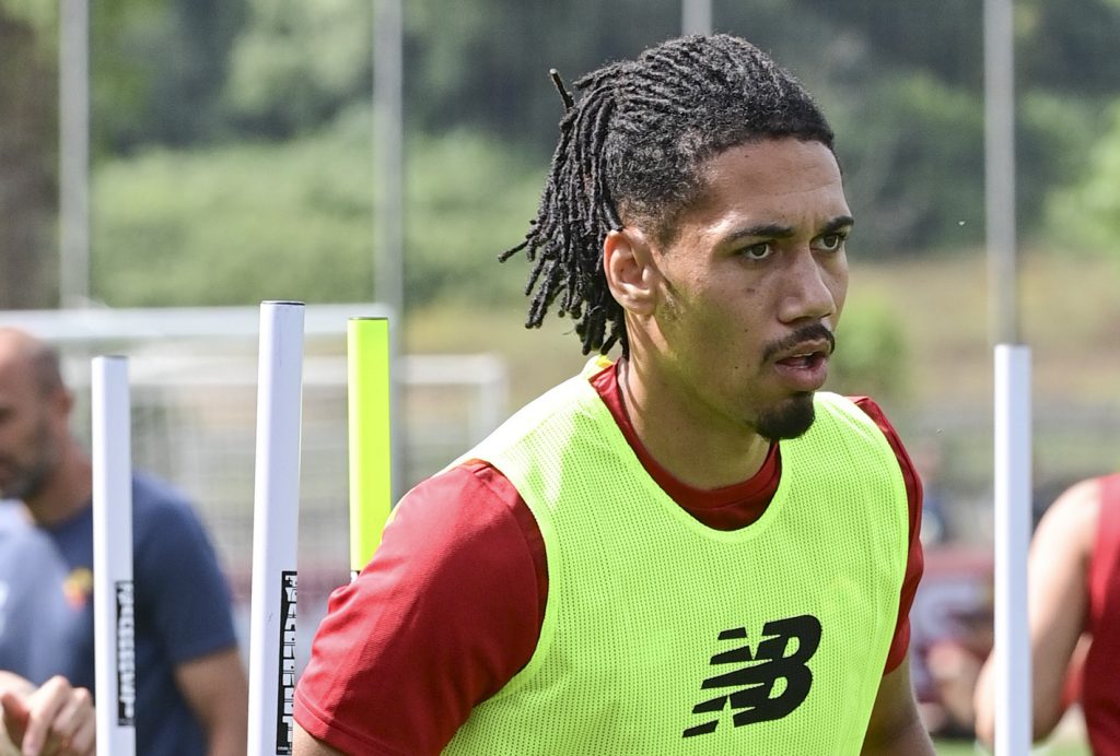 Smalling AS Roma Training Session