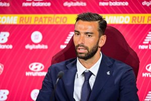 Trigoria presentazione Rui Patricio