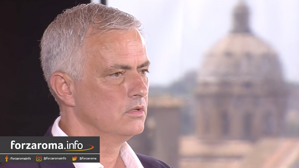 mourinho video roma