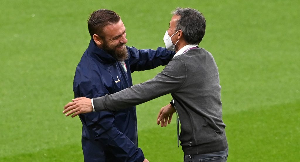 italia spagna de rossi luis enrique italy v Spain  - UEFA Euro 2020: Semi-final