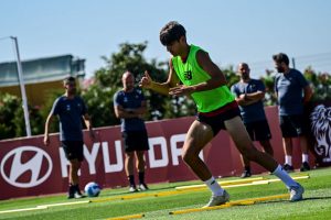 AS Roma Training Session villar