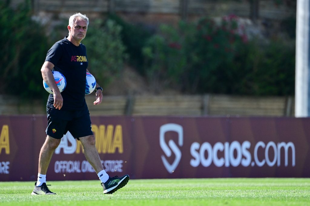 Mourinho AS Roma Training Session