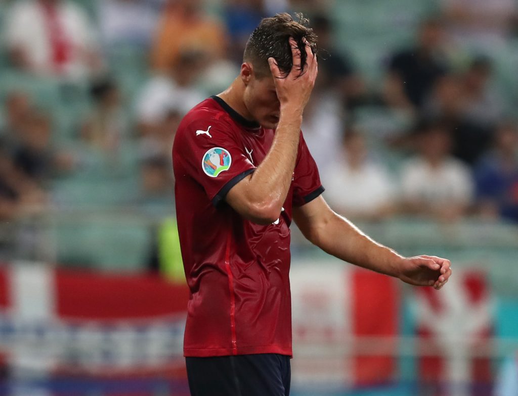 patrick schick repubblica ceca danimarca euro 2020