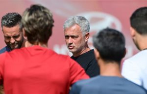 Mourinho AS Roma Training Session