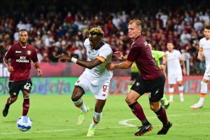 abraham US Salernitana v AS Roma - Serie A