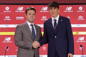 shomurodov AS Roma Press Conference