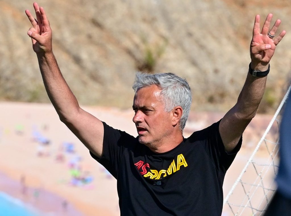 allenamento roma portogallo mourinho(1)