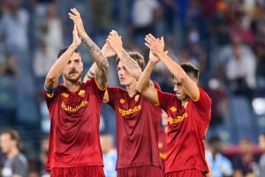 Pellegrini AS Roma v Trabzonspor - UEFA Conference League: Play-Offs Leg Two
