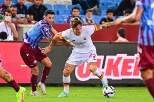 zaniolo Trabzonspor v AS Roma - UEFA Conference League: Play-Offs Leg One