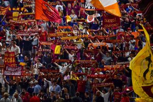 curva AS Roma v ACF Fiorentina - Serie A